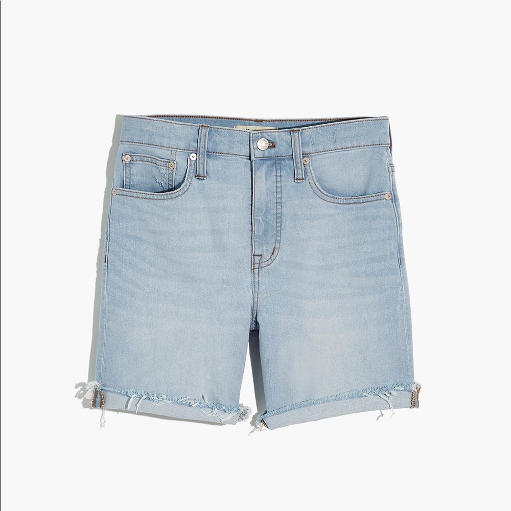 Madewell High Rise Denim Shorts